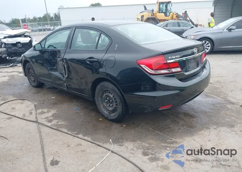 2013 Honda Civic Lx from USA, damaged, VIN 19XFB2F51DE264277